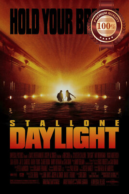 DAYLIGHT 1996 STALLONE ORIGINAL OFFICIAL CINEMA MOVIE PRINT PREMIUM POSTER