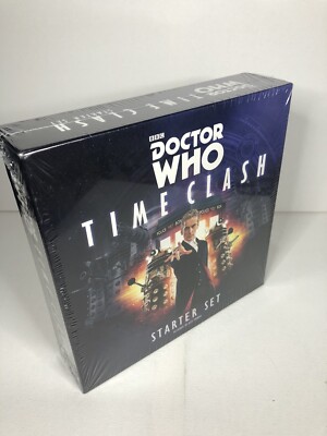 Dr Who Time Clash Starter Set New Sealed Nerd Gift Board Card Game