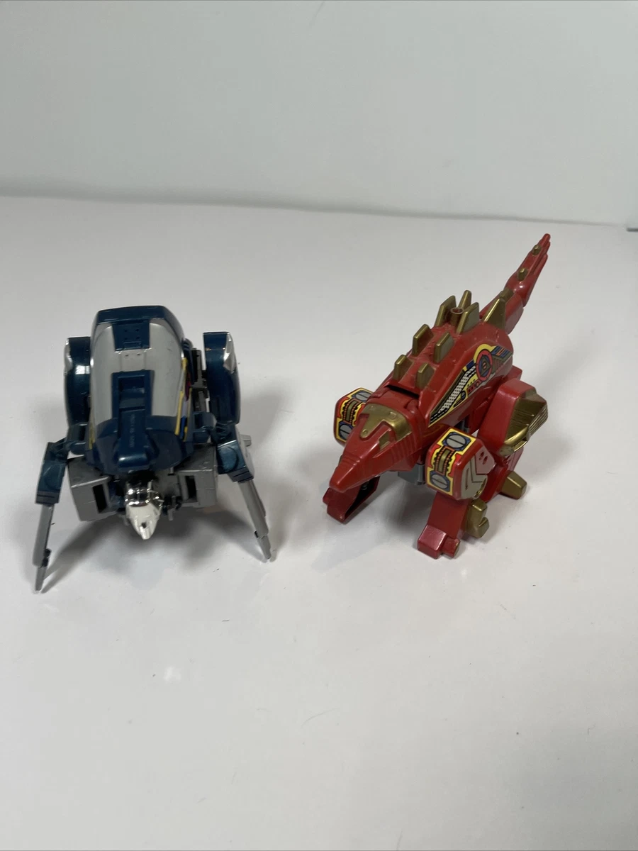 Dino Squad Robo Dino Dinosaur Team Stego-Bot Stegosaurus Figure Tek Toys |  eBay