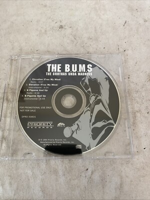 The Bums Cd Promo Single Brothas Unda Madness 1994 Elevation 6 Figures And Up