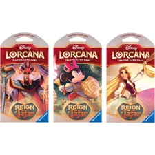 Disney Lorcana Ch 8 Reign of Jafar- FOIL Singles- You Choose - Complete Your Set