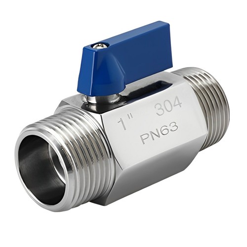 304 Stainless Steel Ball Valve Female Male Pipe Thread Faucet for Water Gas Oil - Picture 6 of 26