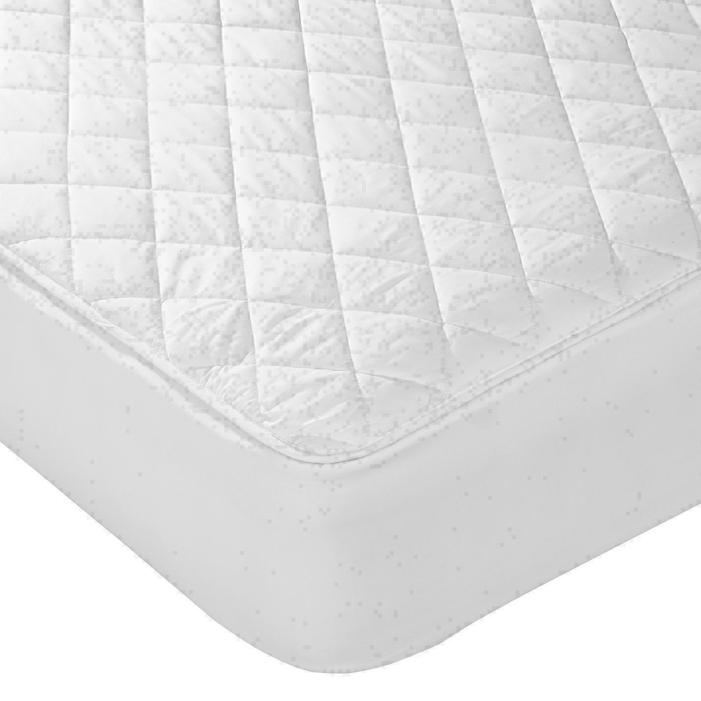 QUILTED MATRESS MATTRESS PROTECTOR EXTRA DEEP WATERPROOF FITTED BED COVER DOUBLE