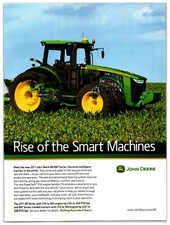 John Deere 8R / 8RT Series Tractors - Original Print Advertisement (8in X 11in)