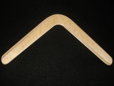 Traditional boomerang handcrafted Boomerangs By Vic really returns