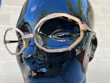 1/25 24K gp 60s Italian eyeglasses sunglasses frames nos old stock glam mod mcm