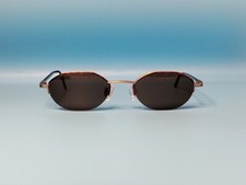 VINTAGE JOOP RECTANGULAR LIGHTWEIGHT METAL SUNGLASSES MADEvGERMANY 48/20 A106