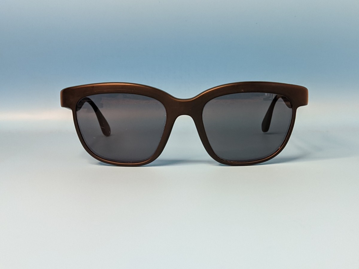 VINTAGE SUNJET CARRERA 5255 BLACK ACETATE SUNGLASSES MADE IN