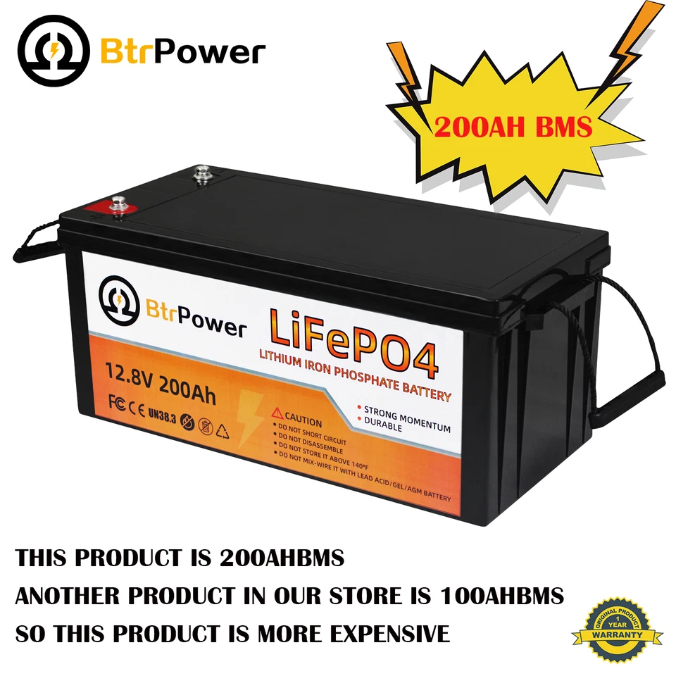 Nueva Batería de Litio 12V LiFePO4 50Ah 100Ah 140Ah 200AhPlus Ciclo Profundo Foto 2 de 4