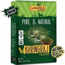 Luxura Sciences Natural Bhringraj Powder for Hair Grawth and conditioning 200gm.