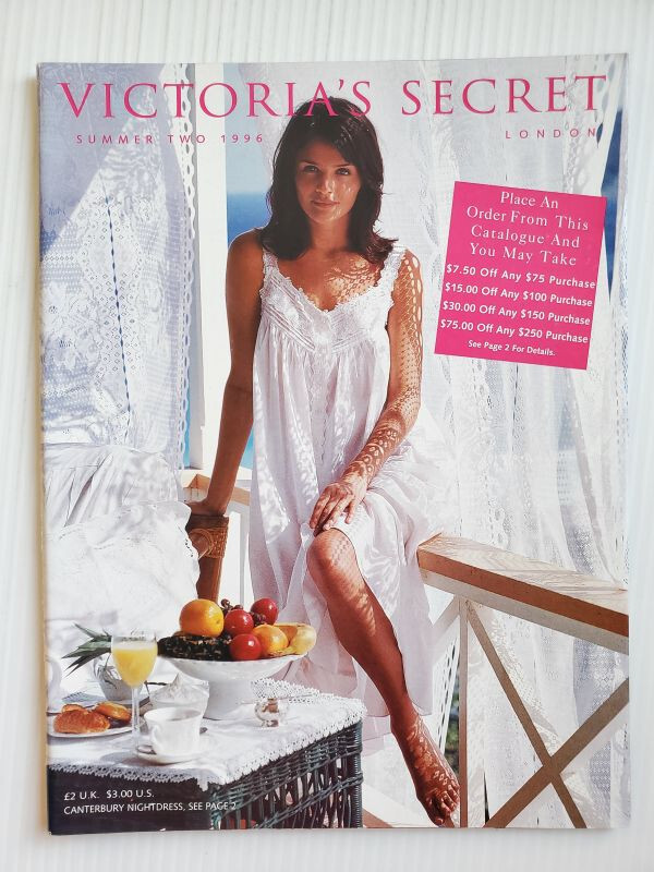 1996 Summer Two Victoria's Secret Catalog Helena Christensen