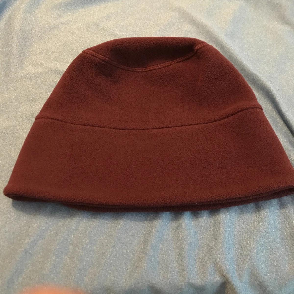 Lands End women size S M Fleece Hat Deep Winter Ski Snow Warm