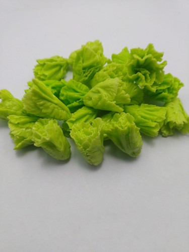 10X Dollhouse Miniatures lettuce Salad Vegetable Food Accessories Lot. - Picture 7 of 8