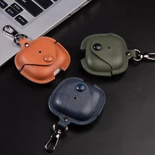 For Apple AirPods 4th Gen 2024/Pro3 2025/Pro 2 Luxury Leather Case + Keychain