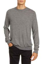 M481 NWT VINCE WOOL CASHMERE STRIPE CREWNECK RAGLAN MEN SWEATER S 295