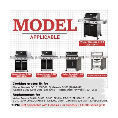 Grill Grates Weber Genesis E330 Parts Weber Genesis E-310 Grill