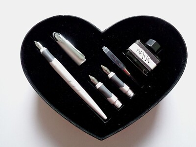 ONLINE Calligraphy Set Air 1.4mm Heart Box Best Writer Set weiß 