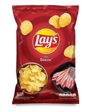 Lay's potato chips 120 g with bacon flavor