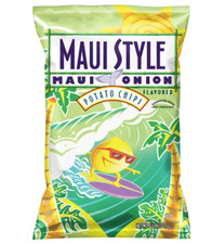 Maui Style Maui Onion Flavored Kettle Chips 6oz Bag x1