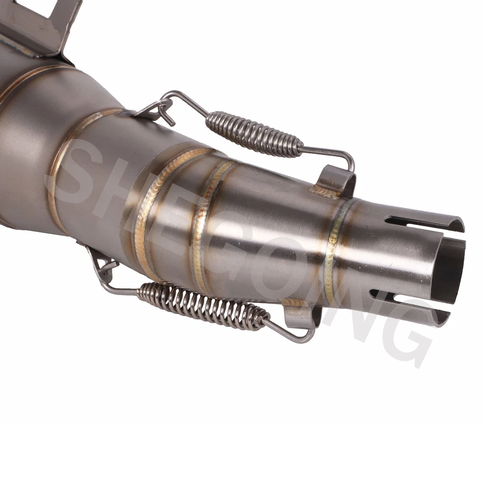 Escape de motocicleta antideslizante para Kawasaki Ninja 250 250R Z250 Ninja 300 2008-2017 Foto 3 de 3