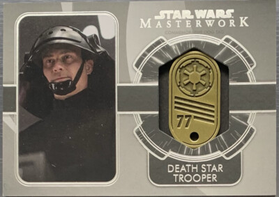 2020 Star Wars Masterwork Death Star Tropper Dog Tag 78/99