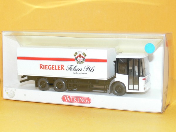 Wiking - Mb Econic GeträNkekoffer-Lkw - Riegeler - Nr. 5610236 - Neu&Ovp --image