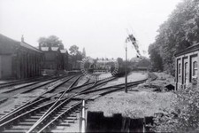 PHOTO BR British Railways Station Scene - COWBRIDGE 1953 1