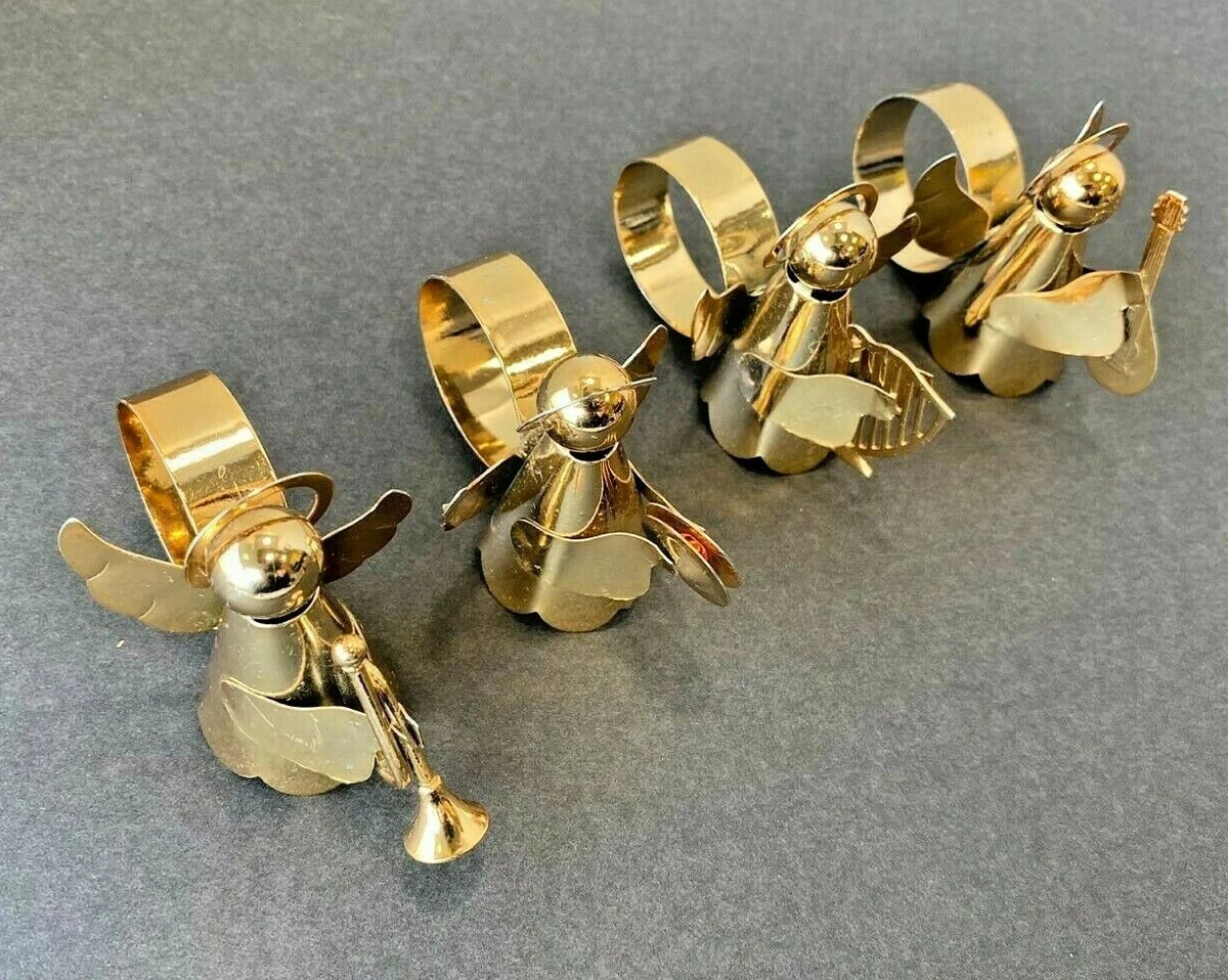 Gold napkin hotsell rings