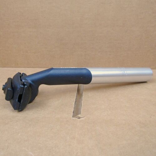 New-Old-Stock Gipiemme Seatpost (26.0mm x 215mm)...Silver and Black w/Shopwear - Picture 1 of 16