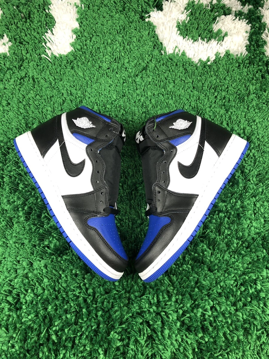 Air Jordan 1 Retro High OG Royal Toe GS Size 6Y Women's Size 7.5 NEW  575441-041 | eBay