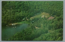 Balfour Lake Camp for Boys Minerva NY Postcard