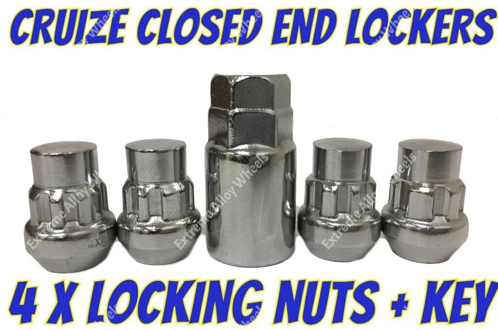 Locking Wheel Nuts S Closed M12x1.5 For Ford Activa B max Bantum Capri Cortina