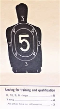 The National Target Co. 24 x 45 inch Shooting Range Paper Silhouette Targets