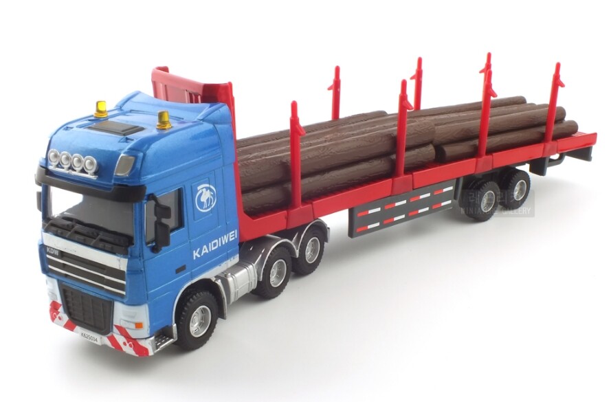 KDW Diecast 1 50 LOG TRANSPORTER Heavy EquipSiet Metal Die Cast Scale Model KDW Diecast 1 50 LOG TRANSPORTER Heavy EquipSiet Metal Die Cast Scale Model