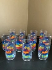 11 Vintage 1990 Diet Pepsi "Uh Huh, You Got The Right One Baby" Promo Glasses