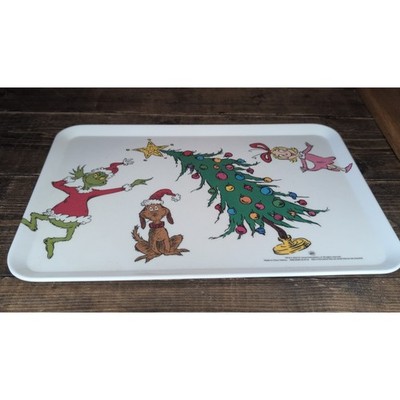Dr. Seuss How the Grinch Stole Christmas! rectangular serving platter.