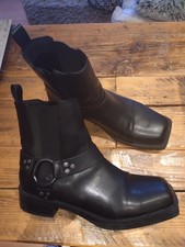 Coole Boots Cowboyboots Stiefeletten Damen Gr. 39 Schwarz