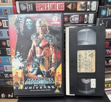 ?MASTERS OF THE UNIVERSE?exRental Big Box Dolph Lundgren Rare VHS Video No Mould