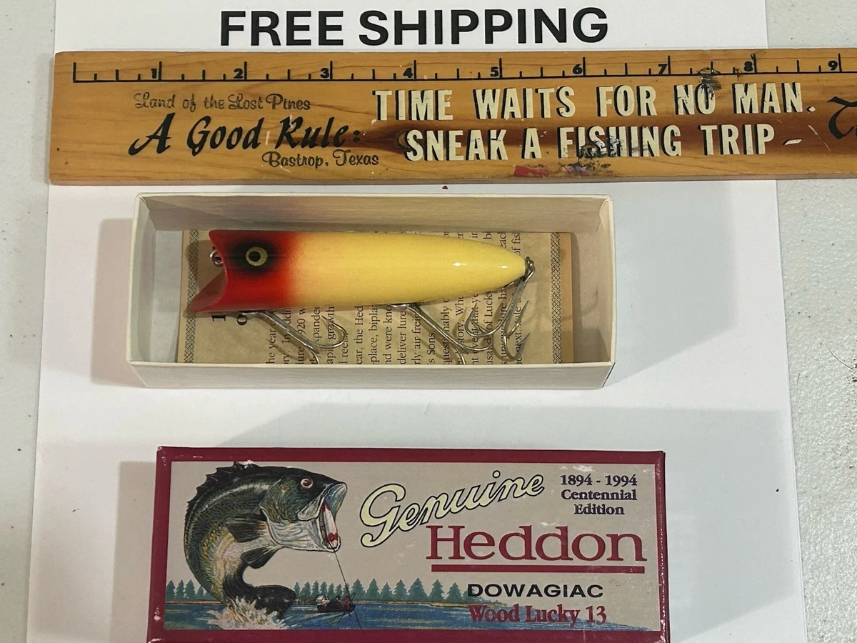 Heddon Vintage Fishing Lures with Original Box for sale | eBay