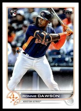2022 Topps Ronnie Dawson Rookie Houston Astros #231