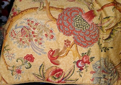 2 Rose Tree Summerton Standard Pillow Shams Jacobean Palampore Floral