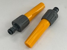2 x  HOZELOCK Adjustable Spray Nozzles Hosepipe Garden Water Tap Jet Twist 2292
