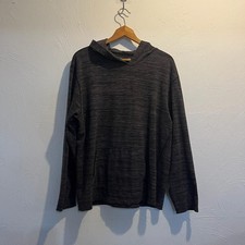 vintage 2000s boxy grey athletic hoodie