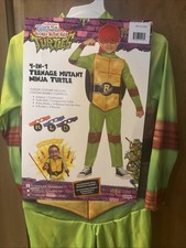 Nickelodeon Teenage Mutant Ninja Turtles Boys 4-in-1 Costume Sz 3T-4T NWT