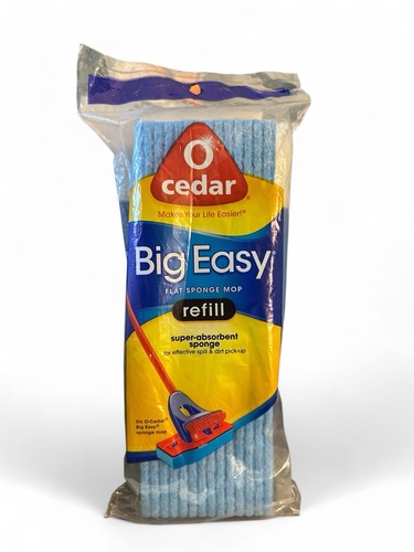 O-Cedar Big Easy flacher Schwamm Mopp Nachfüller eingestellt versiegelter Beutel