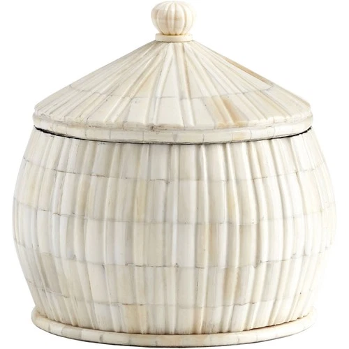 Cyan Design 08870 For Keeps White Container, Large - Picture 1 of 2