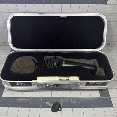 #ad #ad Peavey PVM 380N Black Dynamic Cardioid Microphone Handheld Wired W Caseamp; Key $34.00