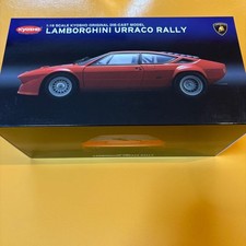 Kyosho 1/18 Lamborghini Urraco Rally Red Model Car Rare Collectible New