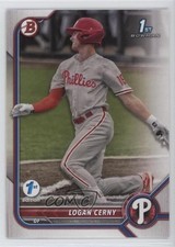 2022 Bowman 1st Edition Logan Cerny #BPPF-120 ff8