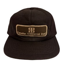 Vintage 80 s Canadian Commercial Bank Brown S...